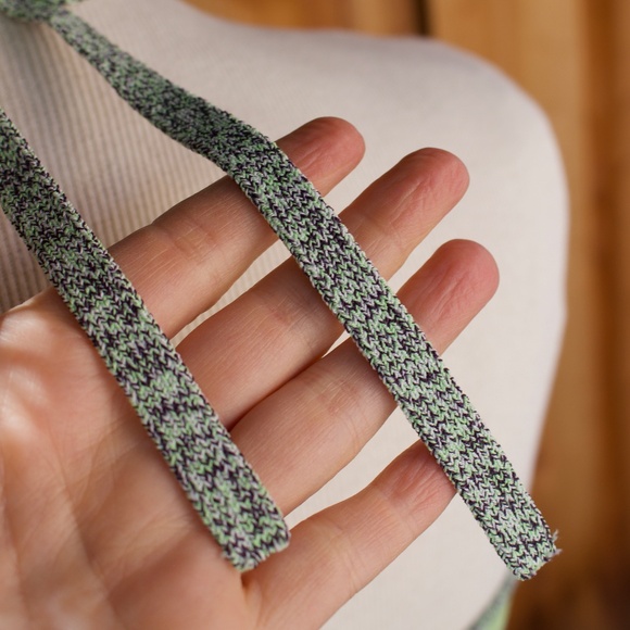 Veronica Beard Velza Knit Green Multi Halter Size XS - Picture 11 of 16